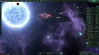 Stellaris - Final battle against the Nanite swarm