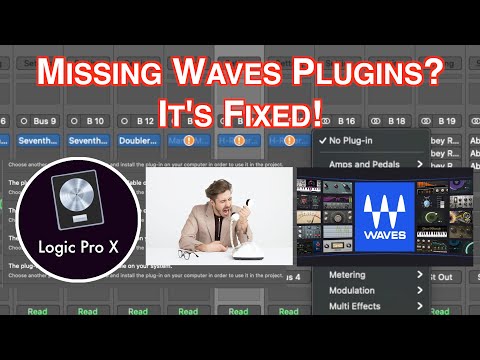 Missing Waves Plugins in Logic Pro : How to fix issues with Logic on apple M1 systems and Big Sur