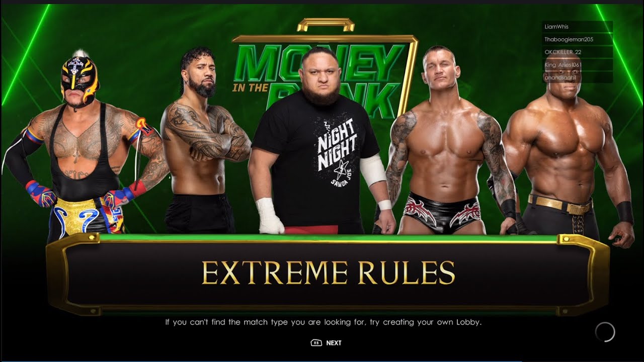 WWE 2K22 Online (Xbox Series X|S): 5-Man/ Extreme Rules as Bobby Lashley...It was a Crazy Match!!!