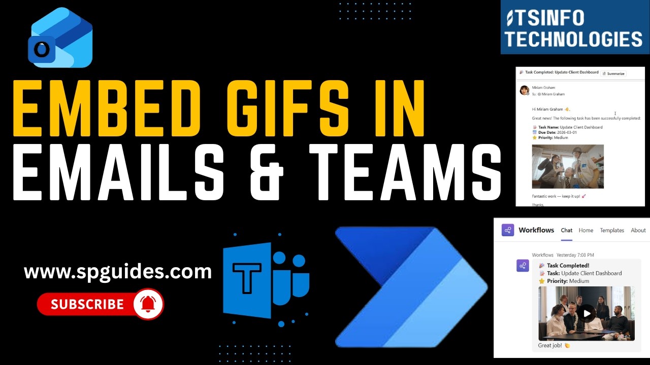 How to Embed GIFs into your Outlook Email and Teams Messages Using ...