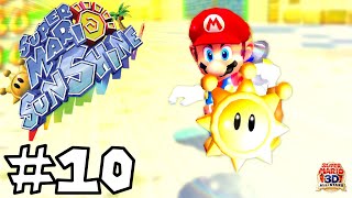 Super Mario Sunshine HD 100% - Part 10: Sunshine in Ricco Harbor!