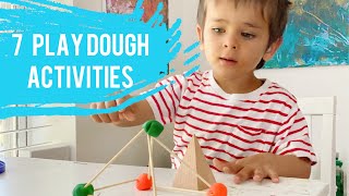 7  Playdough Activities For Toddlers And Preschoolers | Homeschool Preschool