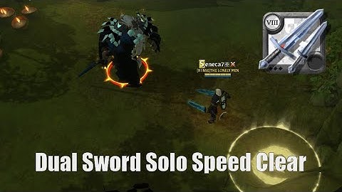 Solo Dungeon Speed Clear [Dual Swords + Specter Jacket) 4 Min Completion | Albion Online