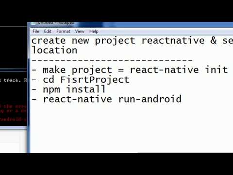 setting sdk location reactnative in windows