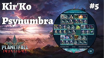 Age of Wonders Planetfall Invasions #5 Kirko Psynumbra