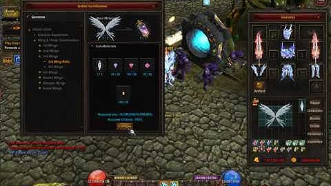 Mu Online Season 19 – Create Level 3 Wings