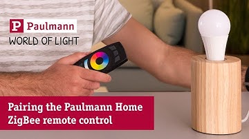Pairing the Paulmann Home ZigBee remote control
