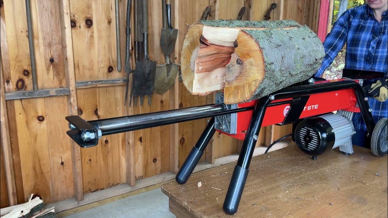DR 6 TON Log Splitter YouTube