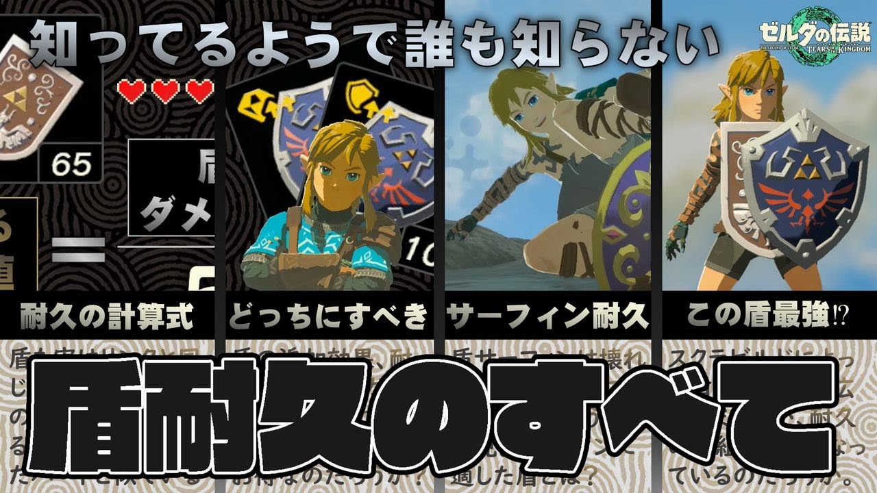 盾耐久のすべて【ティアキン】