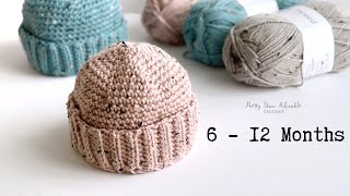 Very Easy Crochet Baby Hat 6-12 Months - The Fisherman Cap For Boys and Girls by Pretty Darn Adorable Crochet Tutorials 25,834 views 1 year ago 20 minutes