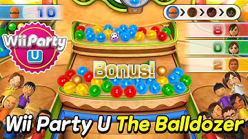 Wii Party U The Balldozer gameplay | Expert com | Beef Boss Vs Akira Vs Marit Vs Leonel