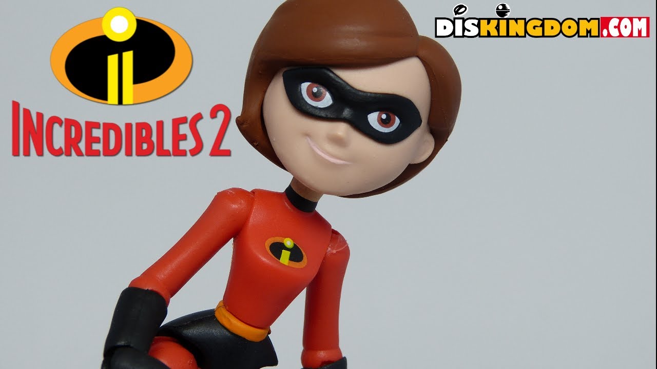Disney Store Elastigirl Jack-Jack Pixar Toybox 5/" Mrs Incredible
