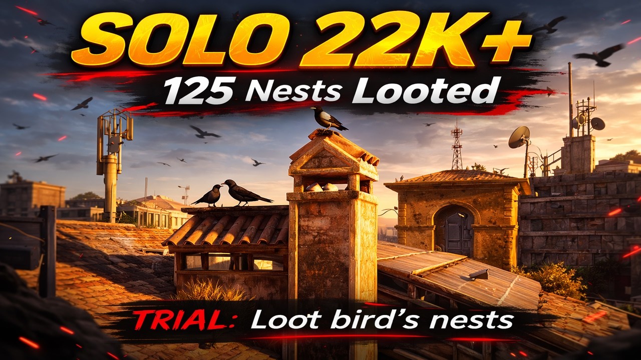 Solo Loot Bird's Nests – 22K+ High Score | ARC Raiders Weekly Trials