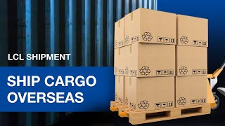 LCL Shipment | How to Ship Cargo Overseas Fast & Cost Effectively