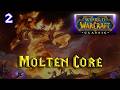 World of Warcraft Classic Era Molten Core Guild Raid Run best moments 2
