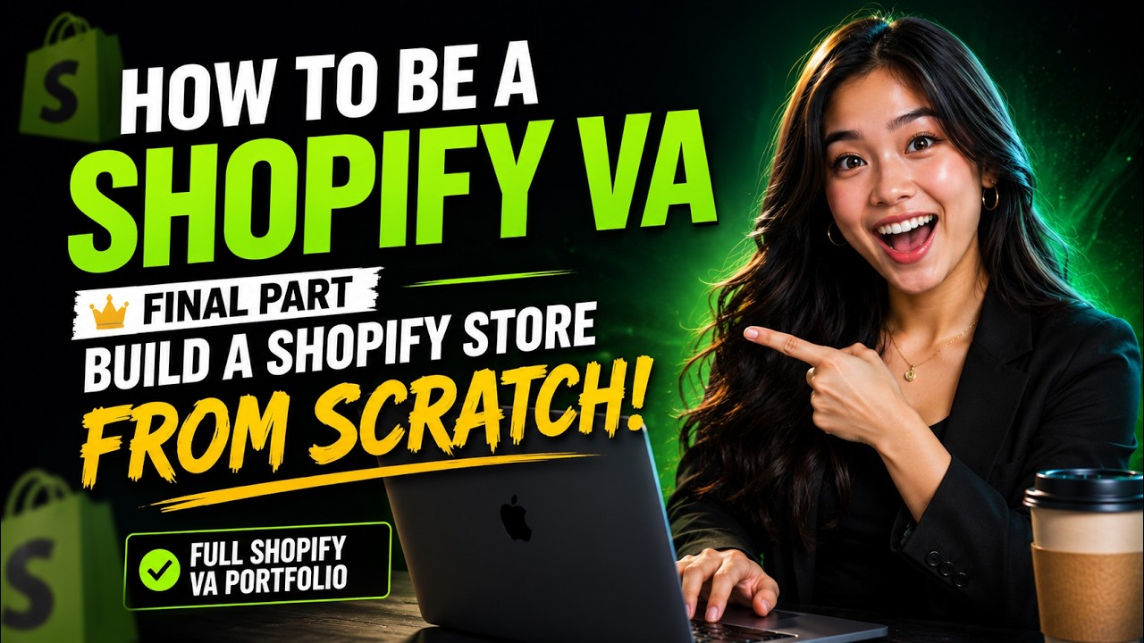 HOW TO MAKE SHOPIFY STORE FROM SCRATCH - YouTube