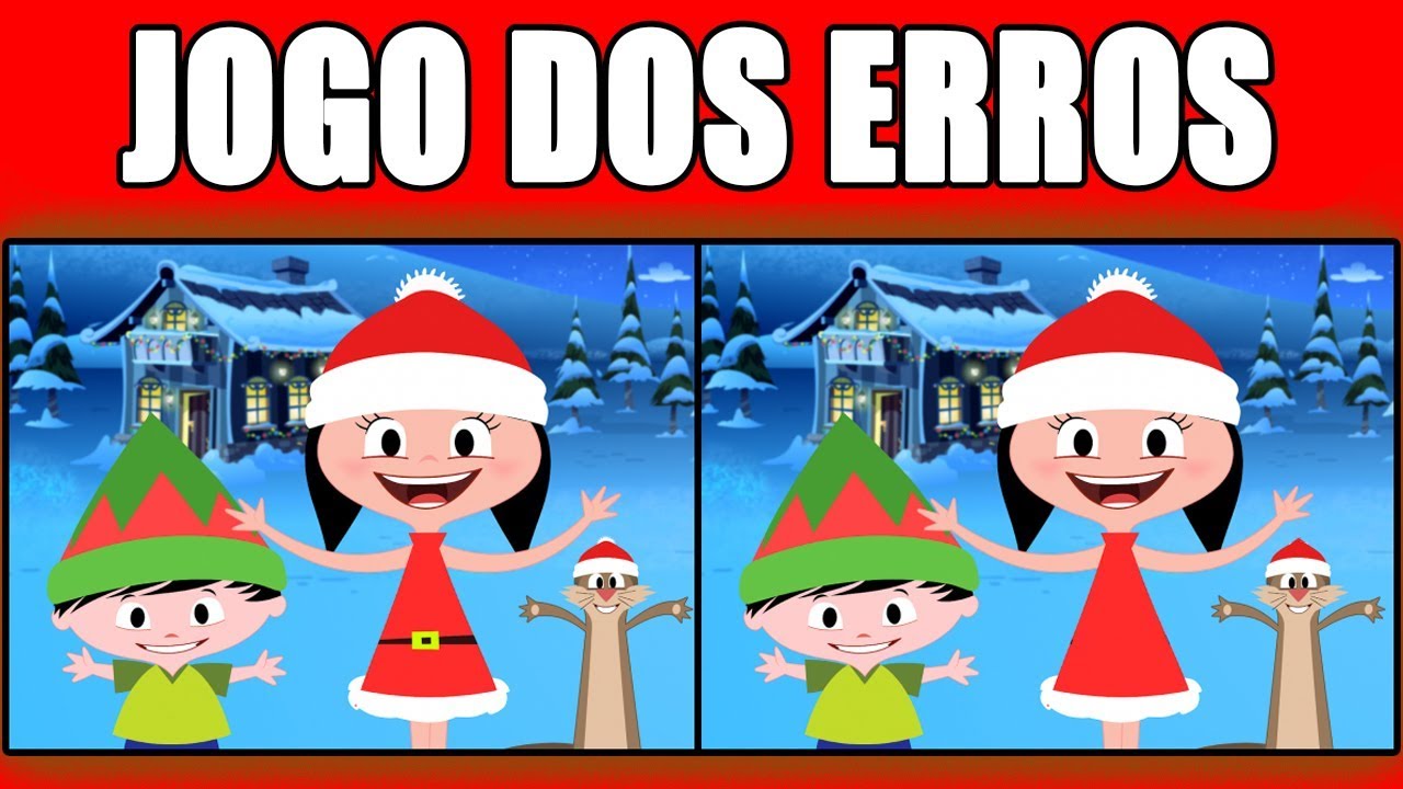 Jogo dos 7 erros: Natal