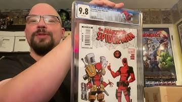 5 CGC Custom Labels from a Prescreen 9.8 finally arrived. Unboxing