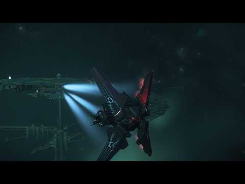Star Citizen 6-25-26 I annoy Bob in his Railen.