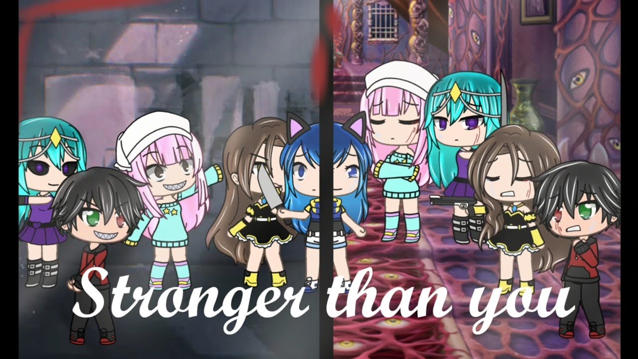 Stronger Than You Frisk Glmv Funneh And The Krew Youtube