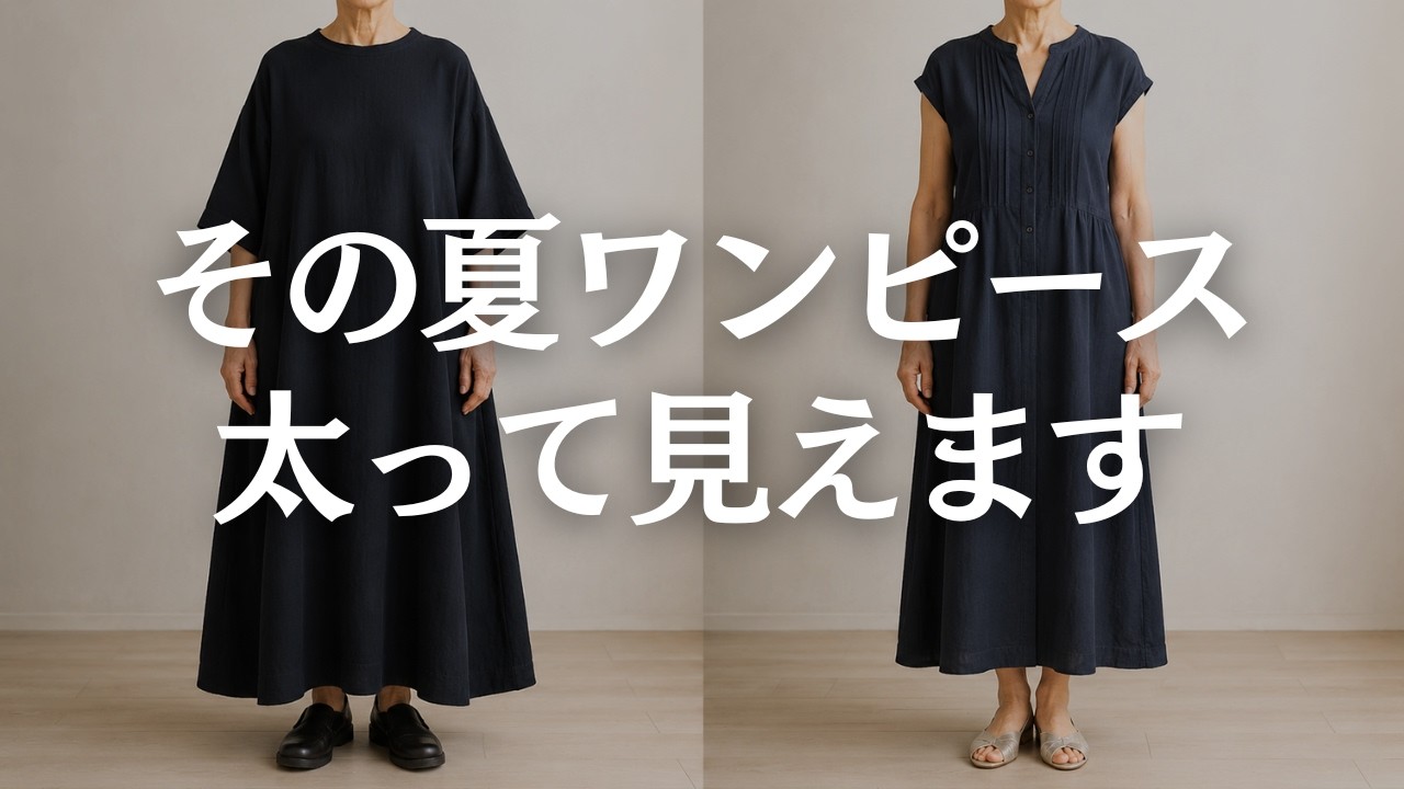 Fashion for Women in Their 60s] The Difference Between Looking