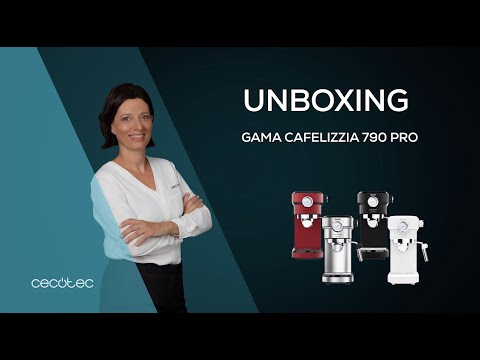 Cafeteras Cumbia Cafelizzia 790 Pro Gama Unboxing