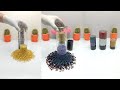 Satisfying Reverse Beads ASMR 💜💜💜 #reverse #asmr #satisfying #shorts 3