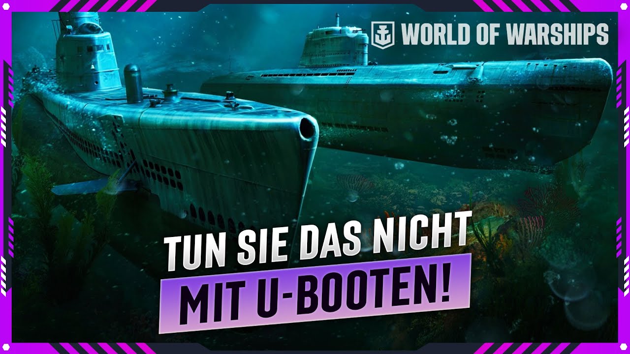 Die BESTEN U-BOOT-LINIEN zum FORSCHEN in World of Warships im 2024!