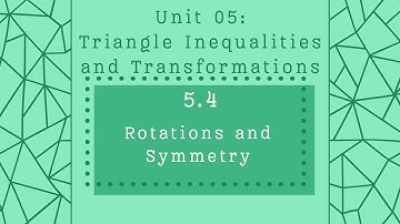 Lesson 5.4: Rotations and Dilations - Accelerated Geometry