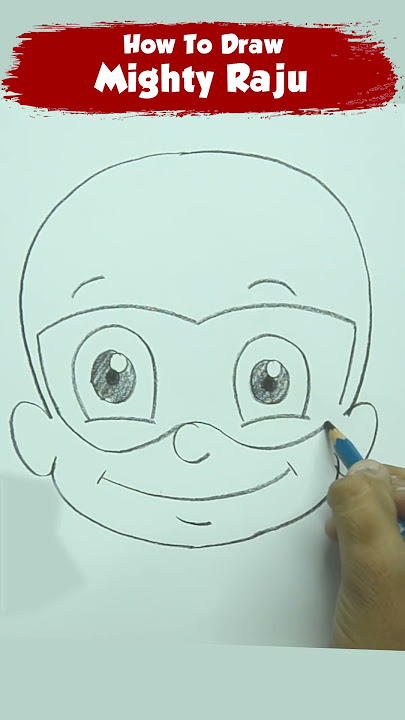 How to draw Mighty Raju #SuperHero
