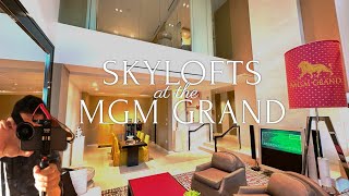 Is it Worth the Price?  Reasons to Stay at the MGM GRAND SKYLOFTS Las Vegas with Full Room Tour!