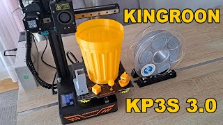 Cheap and small but prints great: Kingroon KP3S 3.0 3D printer