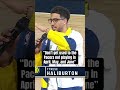 Hali thanks Pacers fans after a tough year 🙌