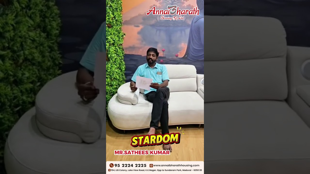 AnnaiBharath Customer Testimonial Short — Best Builders in Madurai