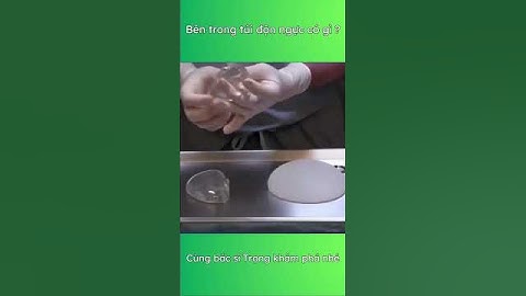 Cùng xem có gì bên trong túi độn ngực #shorts