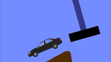 Algodoo Car Crashes & Destruction #136 | Crazy Phun Algodoo Car Destruction