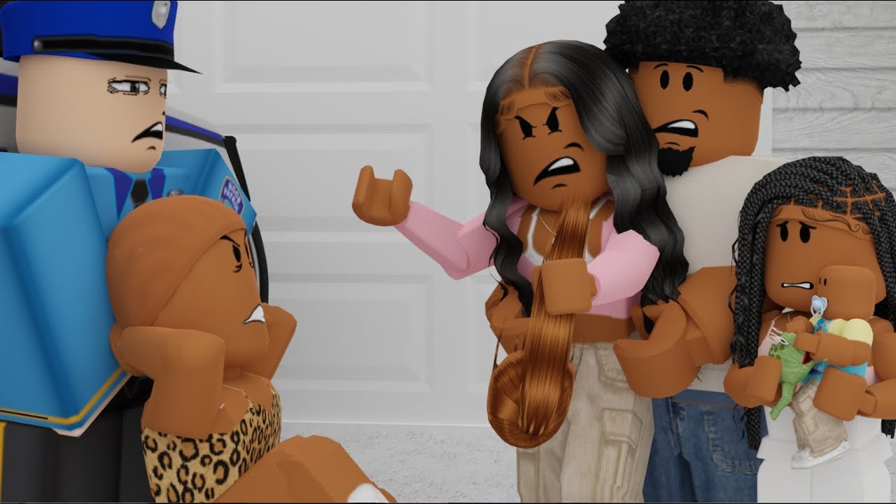 MY CRAZY EX ROBBED US! *SHE FAUGHT MY FIANCE?!* | Bloxburg Family Roleplay