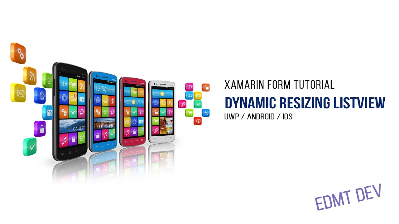 Xamarin Form Tutorial -   23.ListView Dynamic Resizing