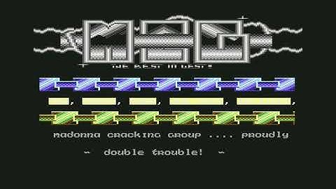 Madonna Cracking Group (MCG) Intro 17! Commodore 64 (C64)