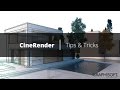 CineRender  |  Tips & Tricks  |  ARCHICAD