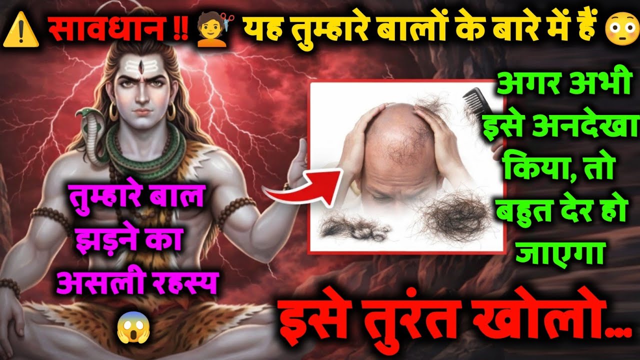 ⚠️ सावधान !! 💇 यह तुम्हारे बालों के बारे में है, 🥺 अगर अभी इसे नहीं सुना, तो बहुत देर हो जाएगा...