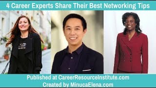 4 Career Experts Share Their Best Networking Tips