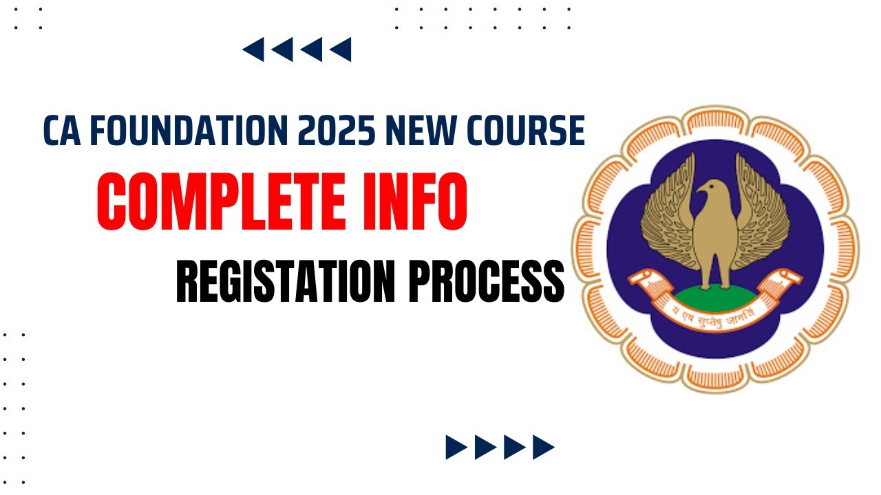 CA Foundation 2025 Exams Complete Info | CA Foundation 2025 Exam ...