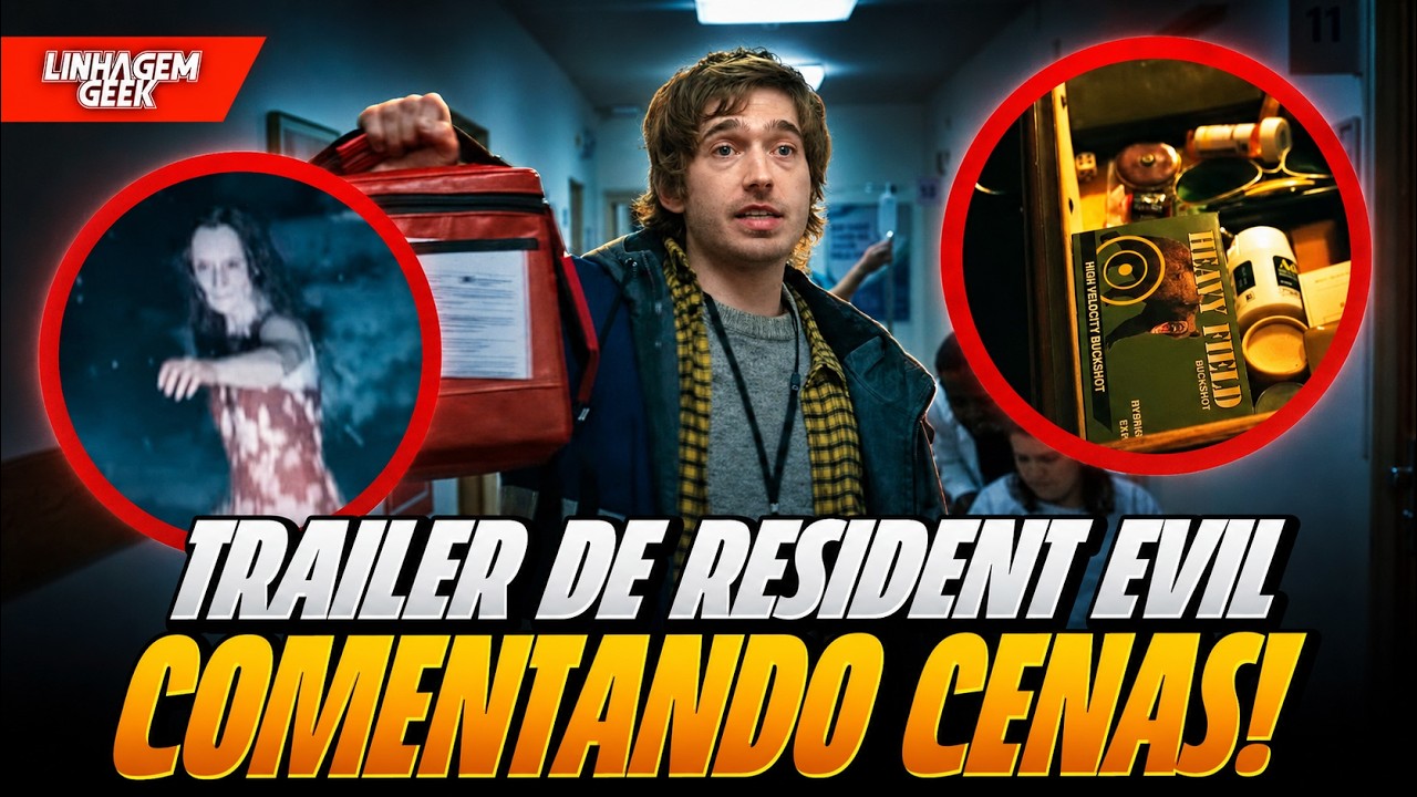 MAIS UMA PÉSSIMA ADAPTAÇÃO! TRAILER RESIDENT EVIL