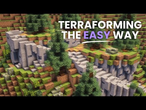 Minecraft Terraforming Made Easy | Block by Block thumbnail