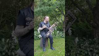 Soundsample of tagelharpa i made. #jouhikko #bowedlyre #raven #wardruna #music #viking #tagelharpa