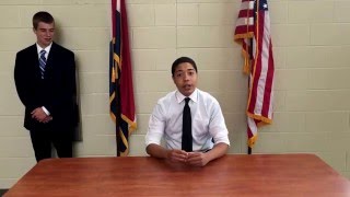 Barack Obama congratulates Troy FFA Banquet.