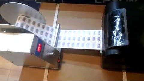 Label Rewinder for Zebra Printer【Work Video】