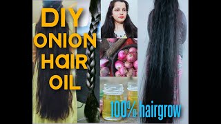 DIY Onion Oil At Home : झड़े हुए बालों को फिर से उगाएं, Hair Fall रोकें और पाएं Faster Hair Growth