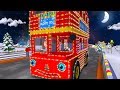 Winter Wheels On The Bus | Kindergarten Nursery Rhymes For Toddlers | Cartoons by Little Treehouse
